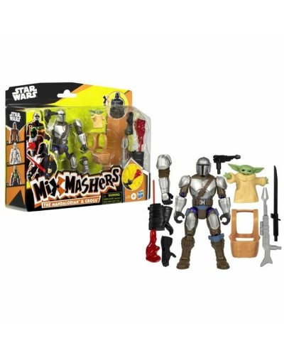 Hasbro Star Wars MANDO GROGU DLX: Playset Interattivo The Mandalorian
