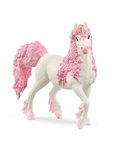 Schleich Flowery Unicorn Stute - Einhorn Spielfigur für Kinder

