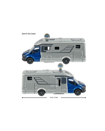 Camper Majorette Camping Car Mercedes Grijs