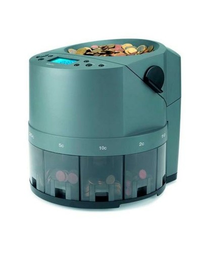 Safescan 1450 Contamonete Elettrico - Rapido, 50W, Grigio/Antracite
