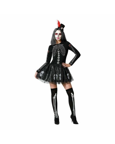 Costume Squelette Adulte - Halloween, Carnaval - Taille Unique
