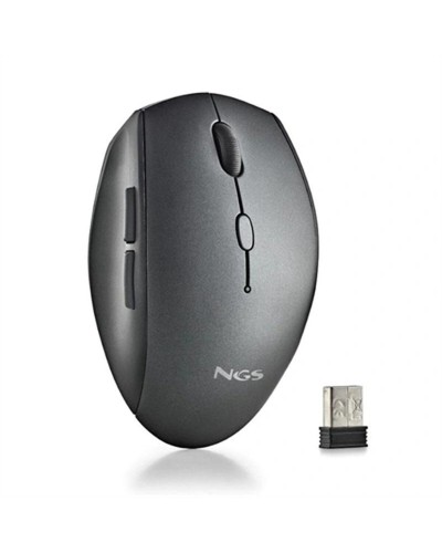 Wireless Mouse NGS BEEBLACK Black 1600 dpi