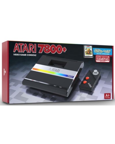 Atari 7800+ Retro Video Game Console - Compatible with Atari 2600/7800 Cartridges
