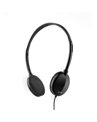 ELBE AU789CC Black Earphones - Stereo, Microphone, for Smartphones
