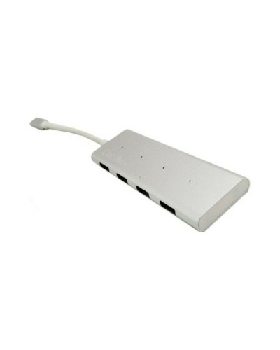 USB-keskitin C CoolBox COO-HUC4U3 Alumiini