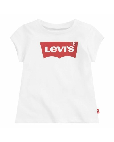 Kurzarm-T-Shirt für Kinder Levi's Batwing Logo Weiß