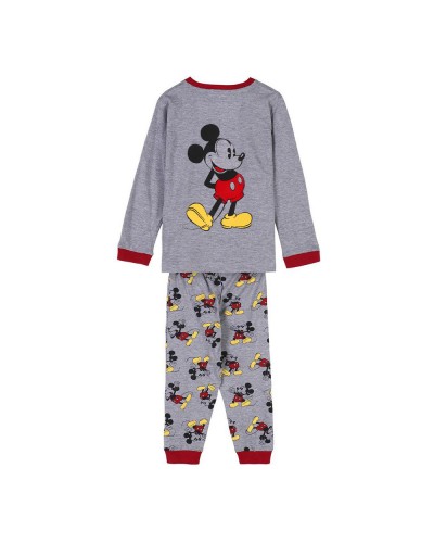 Pyjama Garçon Mickey Mouse Gris Coton Doux - Disney
