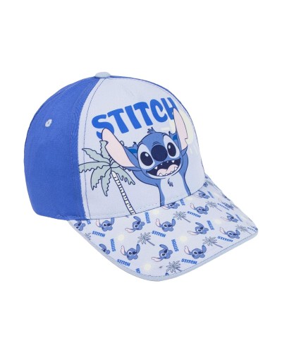 Cappellino per Bambini Stitch Azzurro (53 cm)