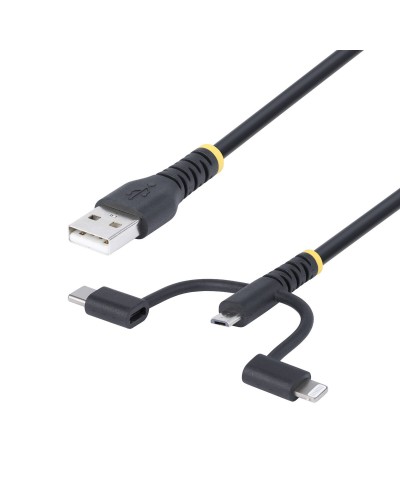 Startech RLTCUB1MBK USB-Kabel Schwarz 1m - Aufladen & Datentransfer
