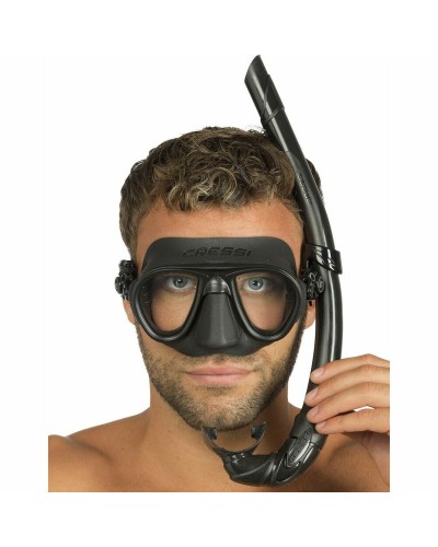 Snorkelbril en -buis voor Kinderen Calibro Cressi-Sub DS435050