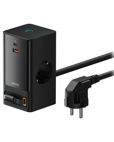 Station d'accueil de charge noire Baseus - Station de base pour smartphones et tablettes

