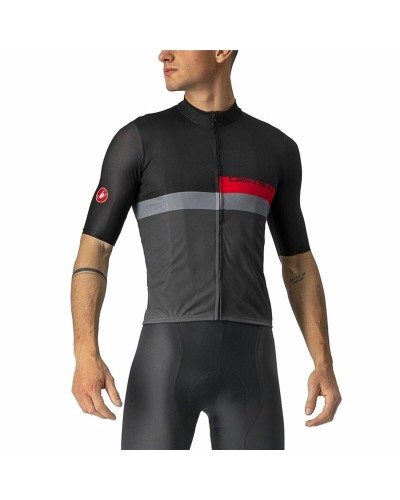 Cykeltröja Castelli A Blocco Svart