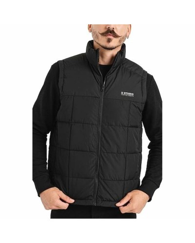 Jack & Jones Jjben Herrenweste Schwarz - Sportliche, gefütterte Bodywarmer
