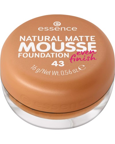 Mousse-pohjameikki Essence NATURAL MATTE Nº 43 16 g