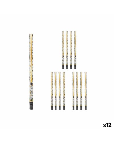 Cannone Coriandoli Multicolore - 99cm Festa Party (12pz)
