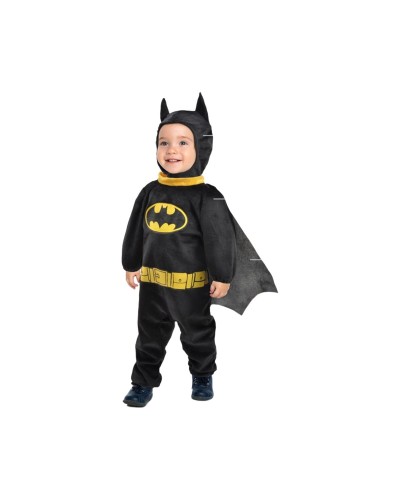 Costume Bébé Batman - Taille 0-6 Mois - Déguisement Carnaval
