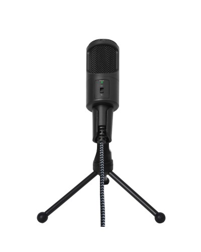Woxter Mic Studio 50 Negro - Micrófono profesional para streaming & podcast

