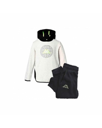 Survêtement Kappa Benno Enfant Noir avec Capuche - Sport & Loisirs
