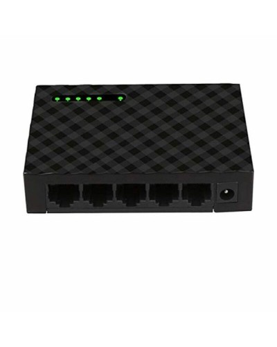 Iggual GES5000 Switch 5 Ports Gigabit Ethernet - Noir
