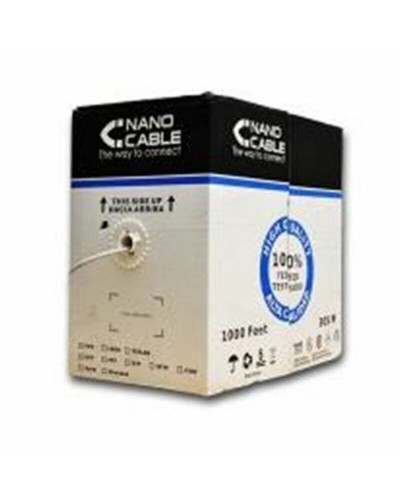Nanocable Câble RJ45 Cat6 FTP Rigide 305m - Installation Réseau
