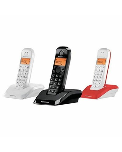 Draadloze telefoon Motorola S12 TRIO MIX (3 Pcs) Multicolour