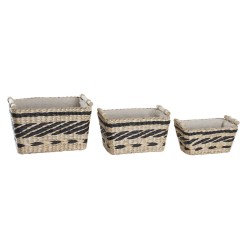 Set Körbe DKD Home Decor Kolonialstil (38 x 26 x 24 cm)
