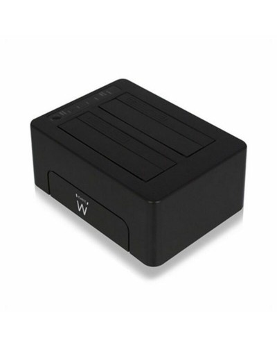 Ewent Docking Station Dual USB 3.1 per HDD/SSD 2.5"/3.5" - Nero

