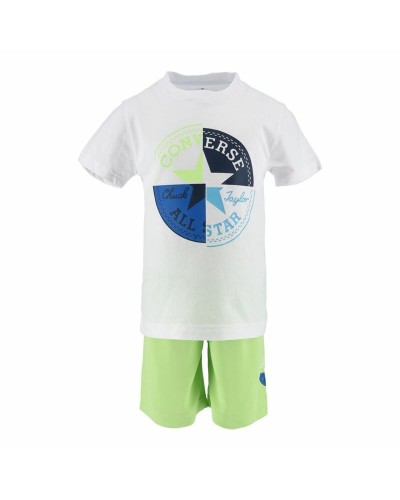 Converse Ensemble Sportif Enfant Ice Cream Blanc - Coton, Confortable, Tendance
