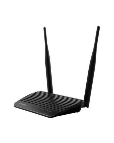 Edimax BR-6428NS V5 WLAN Router Schwarz - Wireless N300, Ideal für Zuhause/Büro
