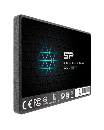 Silicon Power A55 1TB SSD - Disco Duro Interno 2.5" SATA III - Velocidad & Fiabilidad
