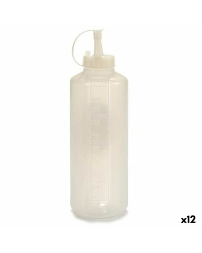 Såsburk Transparent Plast 1 L (12 antal)