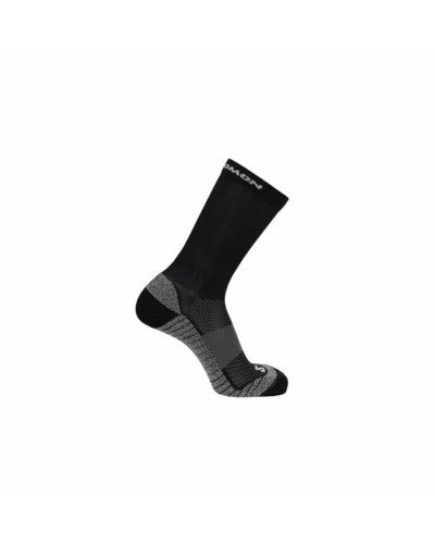 Salomon Aero Crew Sports Socks - Black Breathable - Running & Trail

