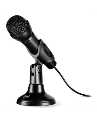 Krom Kyp Mini Microfono Gaming Nero - Audio Ottimizzato per Gioco e Chat
