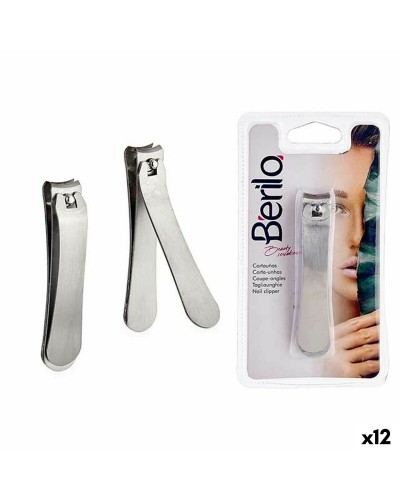 Tagliaunghie Berilo Argentato - Metallo Resistente - Set 12 Pezzi

