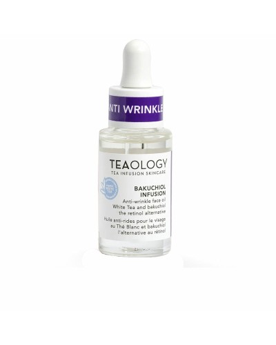 Teaology Aceite Facial Bakuchiol & Té Blanco - Antiedad, Iluminador 15ml
