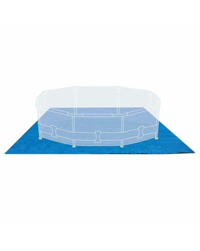 Lona Cobertora Piscina Intex 28048E Azul - Protección Piscina Elevada
