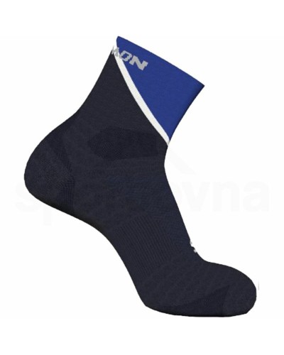 Salomon Pulse Ankle Azzurro - Calzini Sportivi Traspiranti Running
