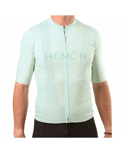 Hemon Maillot Ciclismo Oasis Aguamarina - Transpirable, Rendimiento Óptimo
