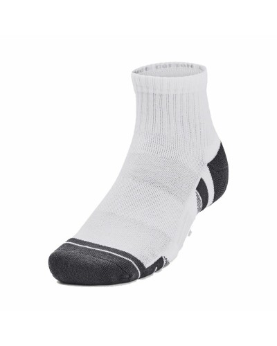 Under Armour Chaussettes de Sport Performance Blanc - Respirantes
