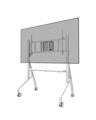 Neomounts FL50-575WH1: Supporto Monitor da Tavolo Fino a 110" - Bianco
