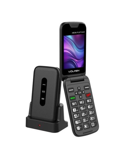Volfen Nexo Flip: Cellulare Anziani Facile con Tasti Grandi e Display 2.8"

