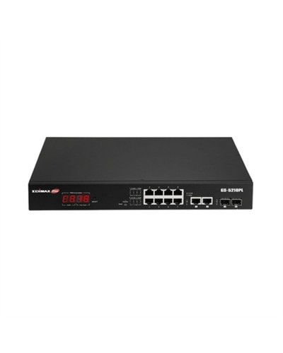 Schakelaar Edimax PRO GS-5210PL Gigabit Ethernet 1000 Base-T