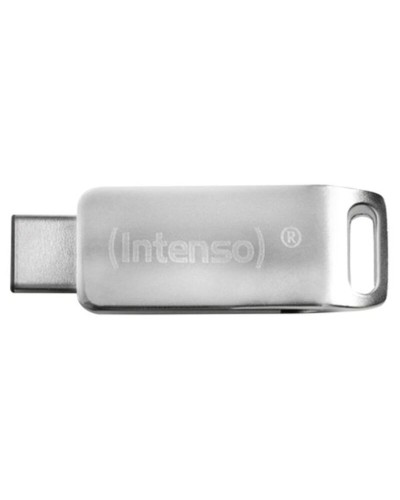 INTENSO Memoria USB 64GB Plata - Pendrive USB 3.0 Rápido y Portátil

