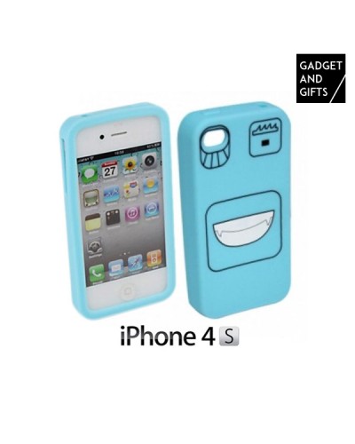 Silicone Case iPhone 4/4S - Gadgets & Gifts - Funny Emojis - Shockproof
