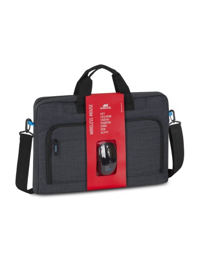 Laptopväska Rivacase Regent 8058 17,3" Svart 17" 17,3"