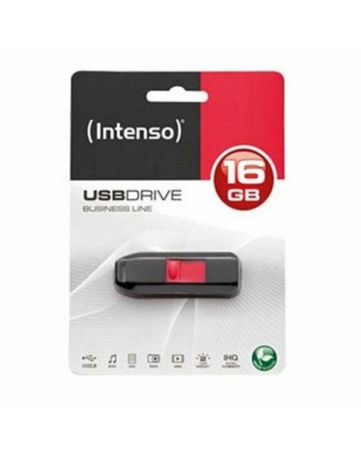 INTENSO Business Line 16GB Noir - Clé USB Compacte et Portable

