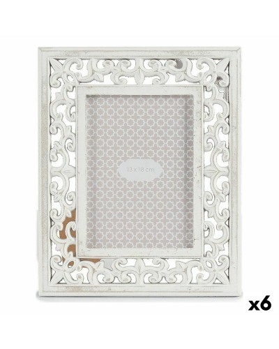 Marco de Fotos de Madera Blanco 22x27cm (Set de 6)
