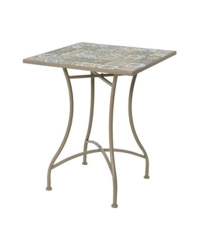 Table de jardin Bistro marron (58x58x72 cm)
