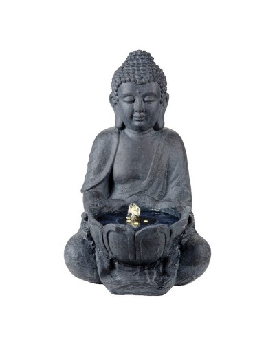 Fontana da giardino Lumineo Buddha Resina (29,5 x 28 x 45 cm)