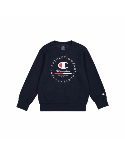Champion Herren Sweatshirt Hellblau Rundhalsausschnitt - Sport & Freizeit
